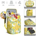 thumbnail image 5 of Yellow Lemon Print Backpack Cooler, Leakproof Insulated Lunch Bag for Tropical Trips and Summer Fun, 5 of 5
