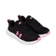 thumbnail image 3 of Tenis Under Armour Ua Ggs Assert 10 Unisex Sport negro 22.5, 3 of 5