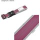 thumbnail image 2 of Correas de equipaje BRI ajustables con bloqueo codificado Paquete de 2 rojo y gris 2 m, 2 of 4