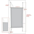 thumbnail image 4 of Versailles' Bamboo Wood Privacy Panel 38in x 68in, 4 of 4