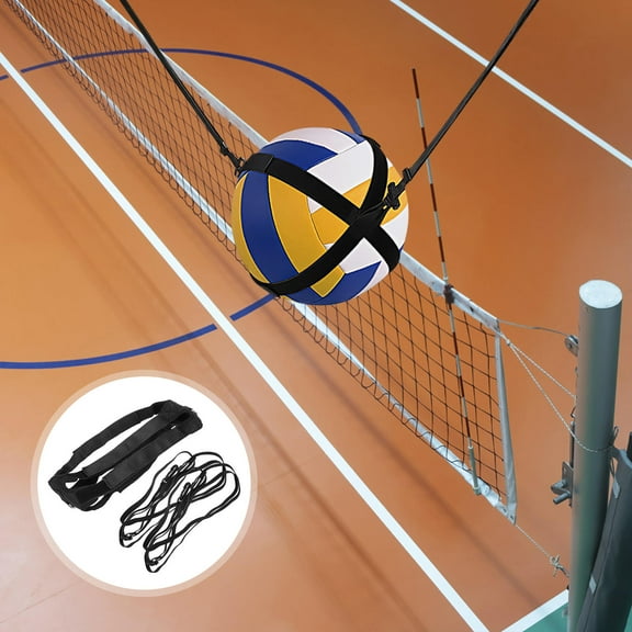 QIFULL 1Set Volleyball Setter Training Equipment with Adjustable Elastic Cord for Workout