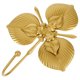 thumbnail image 1 of AURARMLET Gancho Mural De Metal Dorado Con De Hoja Para Organizar Ropa Y Accesorios, 1 of 8
