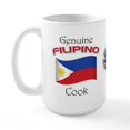 thumbnail image 2 of CafePress - Genuine Filipino Cook Large Mug - 15 oz Ceramic Large White Novelty Mug, 2 of 6