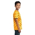 thumbnail image 3 of Port & Company Youth Tiger Stripe Tie Dye Tee-S (Gold), 3 of 6