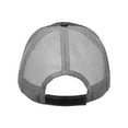 thumbnail image 2 of Valucap VC990 Contrast Stitch Cap-Black/ Grey, 2 of 3