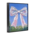 thumbnail image 2 of Stupell Industries Art Deco Iridescent Pink Bow in Meadow Black Framed Giclee Art, 16 x 20, by The Prints Vibe, 2 of 8