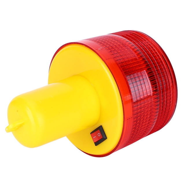 LED Warning Light,1pc Solar LED Emergency Emergency Light Alarm Light User-Friendly Design