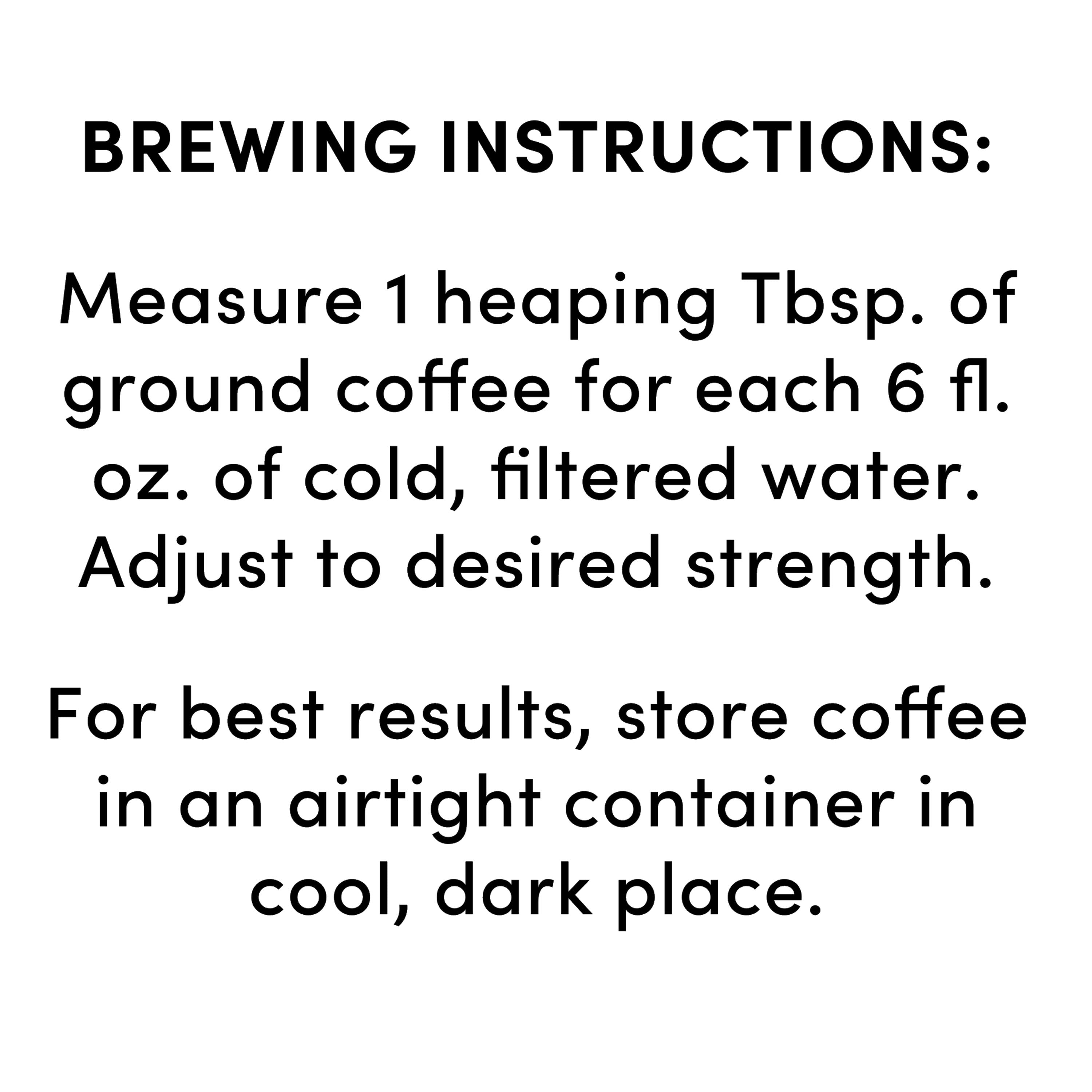 bettergoods Specialty Blend South American Ground Coffee, Medium Dark Roast, 12 oz