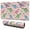 Pink Cartoon Dinosaurs-2, variant on Long Mouse Pads for Desk,Pink Cartoon Dinosaurs Landscape Pattern Desk Mats on Top Of Desks, Desk Mouse Pad Extra Large with 3mm Non-Slip Base and Stitched Edge for Gaming,Office,Work,Home 31.5"x11.8"