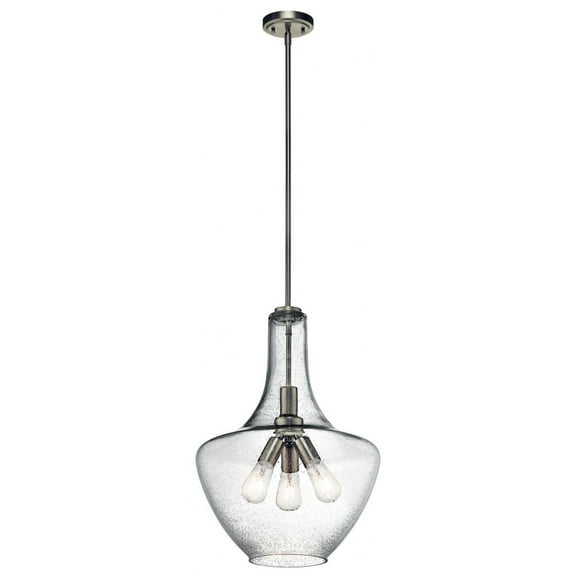 Kichler Lighting - Three Light Pendant - Pendant - Everly - 3 light Pendant -
