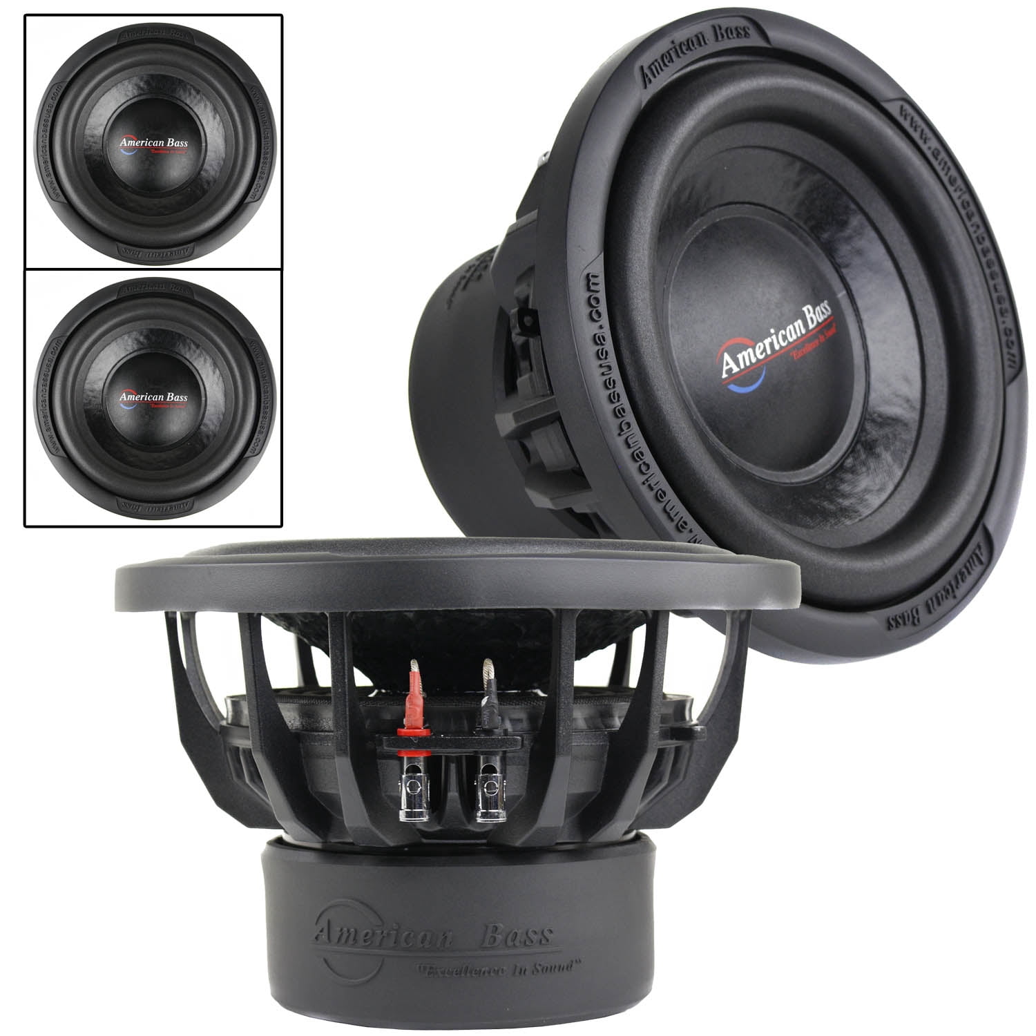 Subwoofer 1200W Max TNT1044 Dual 4 Ohm 