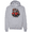 Heather Grey, variant on , Shelby G.T. 500 Cobra Red Speedster Ford Motors Classic Cars and Trucks Graphic Hoodie Sweatshirt