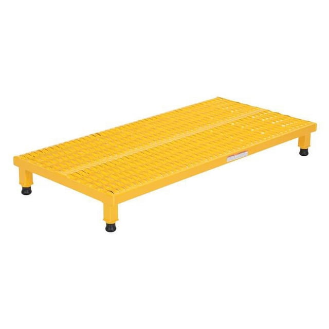 Vestil Manufacturing AHW-L-2448 24 x 48 Pouces Réglable Acier Work-Mate Stand avec Deck Dentelé&44; 6.75-8.75 Po.