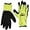 Yellow, variant on Majestic Glove Polar Penguin 3396HY Coated Gloves, L, Foam Latex Palm, Black/Hi-Viz Yellow, 10 ga Acrylic