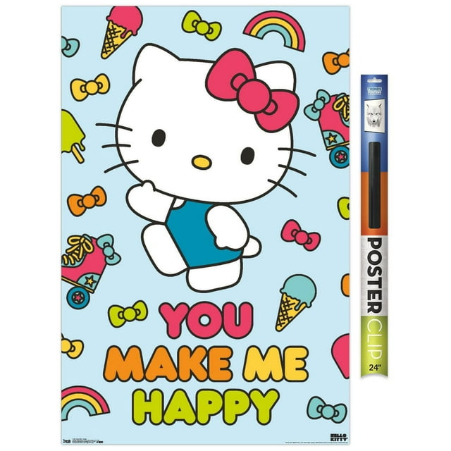 Bonjour Kitty - Heureux