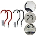 2 Pack Heavy Duty Bike Screw in Storage Hooks Rack for Garage Wall and