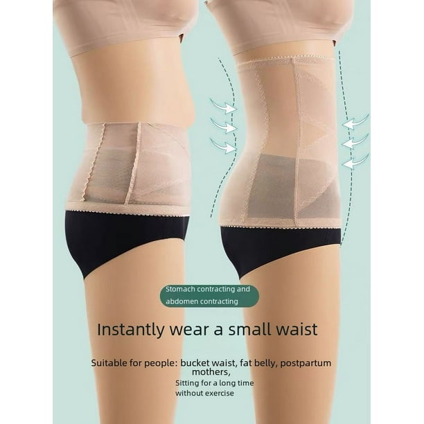 Cinturón de plástico resistente para el vientre con sello de cintura fina para mujeres embarazadas, reparación posparto, moldeador corporal, talla grande, para verano