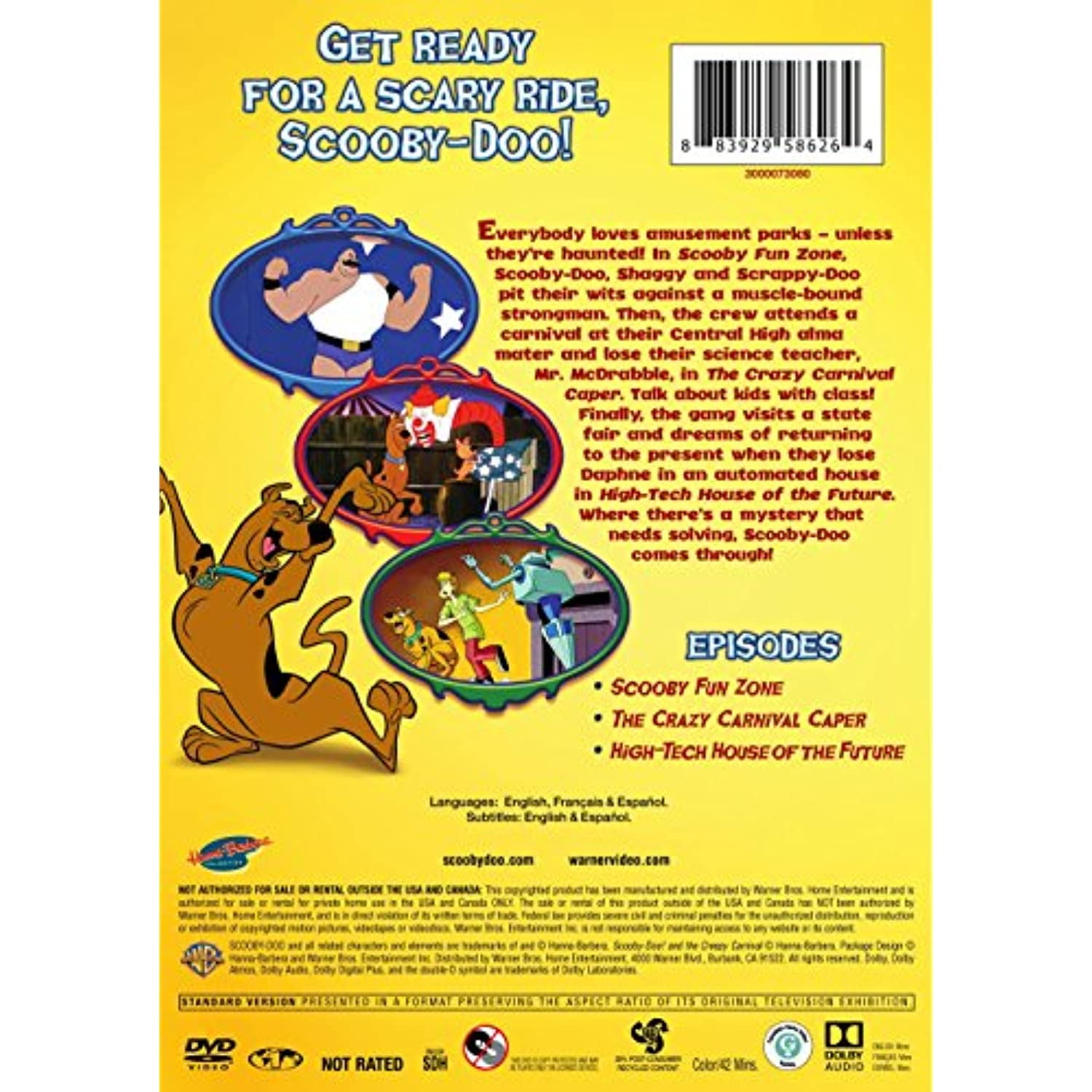 Scooby-Doo and the Creepy Carnival [DVD] - Walmart.com