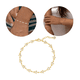 thumbnail image 1 of Pulsera Xtellar Dorada Con Estrellas Y Zircón Para Mujer, 1 of 1