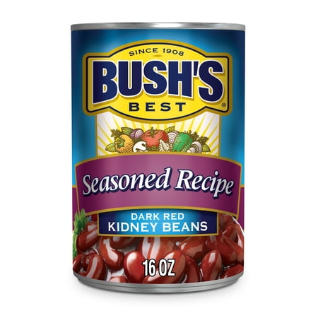 BUSH'S Seasoned Recipe Kidney Beans  16 oz
