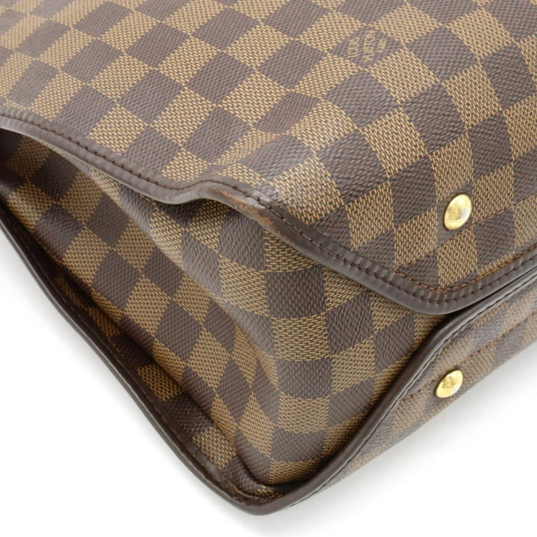 Louis Vuitton Duomo Brown Canvas Handbag (Pre-Owned)