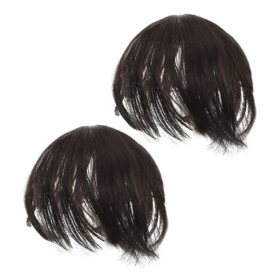Worgeous 2 Pcs Sled Decor Women's Wig 19.00X12.00X12.00CM Dark Brown
