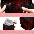 thumbnail image 4 of Spider Web Car Trash Can: Foldable, with Lid, Leak-proof, Hanging Storage Bag - Trash Can for Car, 4 of 6