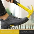 thumbnail image 4 of Steel Toe Safety Shoes Dirty Breathable Men's Work Shoes Anti-Smashing Anti-Puncture Hiking Shoes Non-Slip, 4 of 6