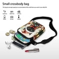 thumbnail image 7 of HELLHERO Christmas Cat Pattern Adjustable Shoulder Strap Crossbody Bag, Polyester Adjustable Shoulder Strap for Men, Women, 7 of 7