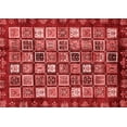 thumbnail image 1 of Ahgly Company Indoor Rectangle Abstract Red Modern Area Rugs, 8' x 10', 1 of 4