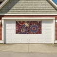 thumbnail image 5 of ZICANCN Banner Yard Signs, Persian Paisley Red Floral Party Wall Decor for Indoor Outdoor Room, Medium Size, 5 of 7