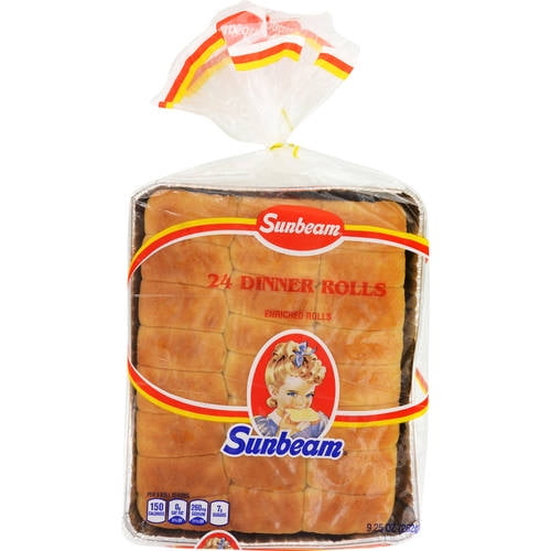 Sunbeam Enriched Dinner Rolls, 24 ct, 9.25 oz