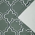 thumbnail image 4 of Superior Soft Quality Woven, Bohemian Trellis Blackout Thermal Grommet Curtain Panel Pair, 4 of 5