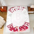 thumbnail image 5 of Castle Fairy 4-Piece King Initial B Bow Sheet Set, 5 of 7