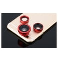 thumbnail image 4 of Equipos De La Cámara De Las Lentes Macro Del Ojo De Pez Granangular De La Lente 0.67X Del Teléfono Para Smartphone sonducket EL013748-03, 4 of 4
