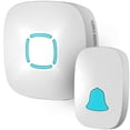 thumbnail image 1 of Timbre, producto Lovin Kit de timbre inalámbrico resistente al agua con 36 timbres, volumen ajustable; Funcionamiento de 1000 pies, con timbre de puerta con sonido LED y flash para el hogar (1 recepto, 1 of 5