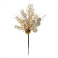 thumbnail image 2 of Melrose International Mixed Pine w/Silver Dollar Spray (Set of 6) 19.5"H Plastic, 2 of 2