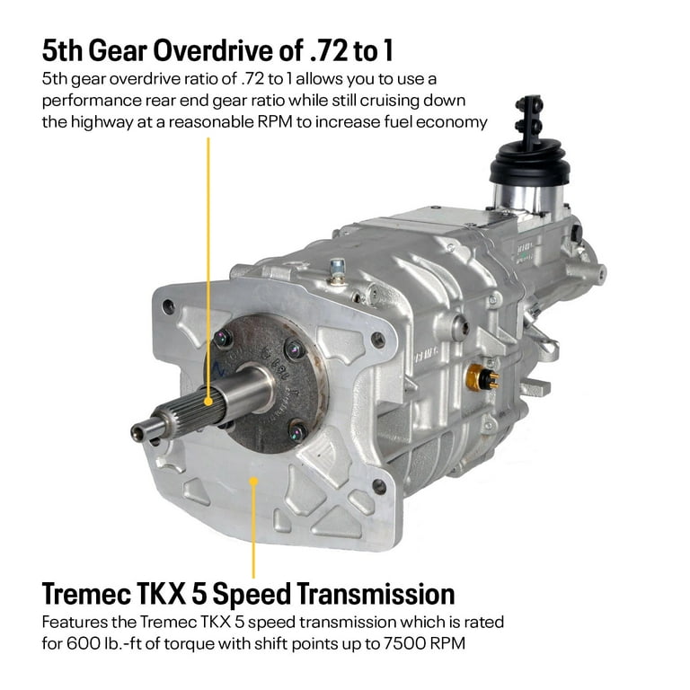 TKX 5-Speed Manual Transmission for Ford 302/351W Windsor, 28oz
