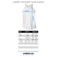 thumbnail image 2 of BET Logo 2 Gray Frost Women's Sleeveless Rocker Tank Top T-Shirt, 2 of 2