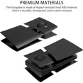thumbnail image 4 of Faceplate for PS5 Pro Digital Edition with Cooling Vent and Dust Filter, Face Plate Console Accessories Cover ABS Dustproof Replacement Side Shell Case Black, 4 of 7