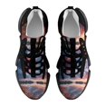 thumbnail image 6 of Sunset Scenery Breathable Sneakers Women Shoes Spring Light Flats Male Lace-up Walking Footwear, 6 of 8