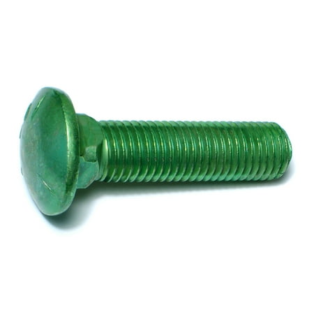 

3/4 -10 x 3 Green Rinsed Zinc Grade 5 Carriage Bolts (11 pcs.)