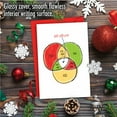 thumbnail image 5 of 1 Funny Christmas Card with Envelope - Ho Ho Diagram C7128XSG, 5 of 6