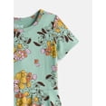 thumbnail image 2 of Stitch Girls Print Skater Dress with Short Sleeves, Sizes 4-12, 2 of 3