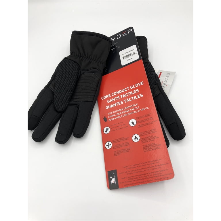 Spyder Core Gloves ~ Spyder Leather Core Conduct Glove 2623014