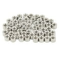thumbnail image 4 of Écrou de Raccord Rond, 50 Pcs Écrou de Connecteur Rond Filetage Femelle Écrou de Raccord en Acier Inoxydable Optimisé pour l'Excellence, 4 of 8