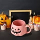 thumbnail image 5 of Taza de agua de Halloween, taza de calabaza, taza de té, taza de cerámica para leche de oficina, 5 of 5