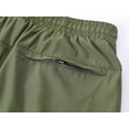 thumbnail image 5 of Yunbao Men's Elastic Waist Hiking Pants Water Resistant Quick-Dry Lightweight Outdoor Sweatpants with Zipper Pockets, 5 of 9