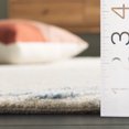 thumbnail image 5 of SAFAVIEH Pine Burke Abstract Area Rug, Light Grey/Ivory, 4' x 6', 5 of 11