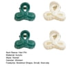 thumbnail image 3 of CSChome Hair Pin 4Pcs Transparent Candy Color Non-Slip Side Bangs Hairpin Bowknot Shape Princess Small Hair Clip Styling Accessories Small Hair, 3 of 6